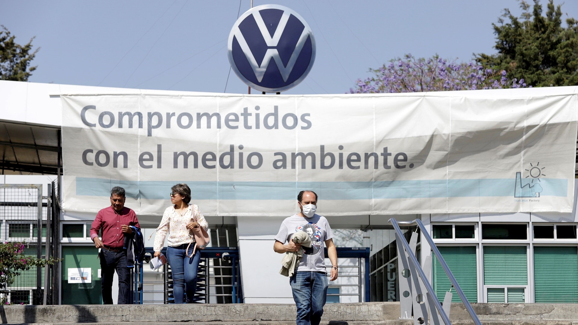 Volkswagen inicia paro preventivo por COVID-19 en Puebla