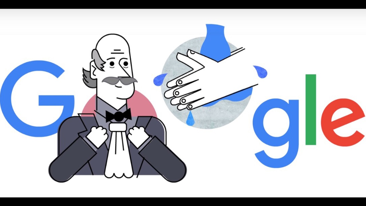 Google dedica doodle a Ignaz Semmelweis, el padre del control de infecciones