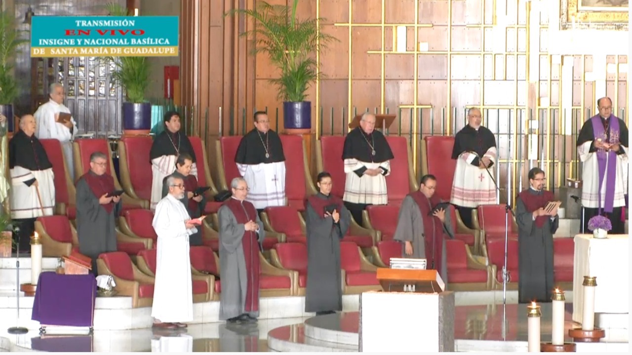 #EnVivo Misa Coral del Cabildo desde la Basílica de Guadalupe