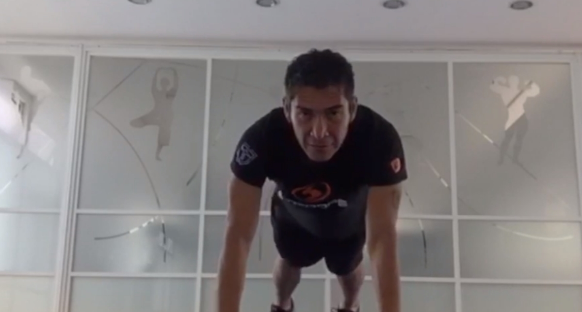 20 ejercicios en 20 minutos, una rutina de Tomás Weimar