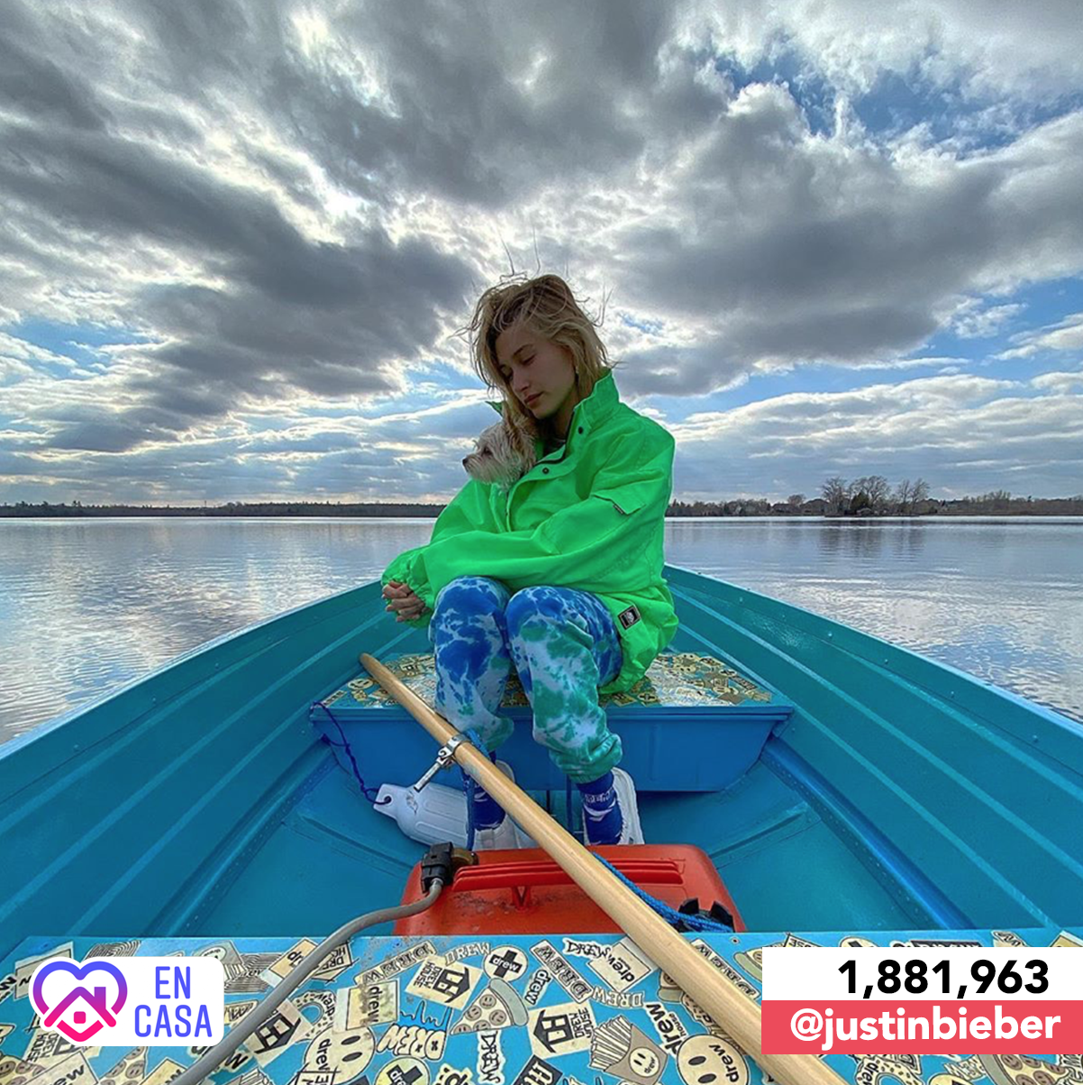 Las instagrameras: los famosos se quedan en casa - 6-4