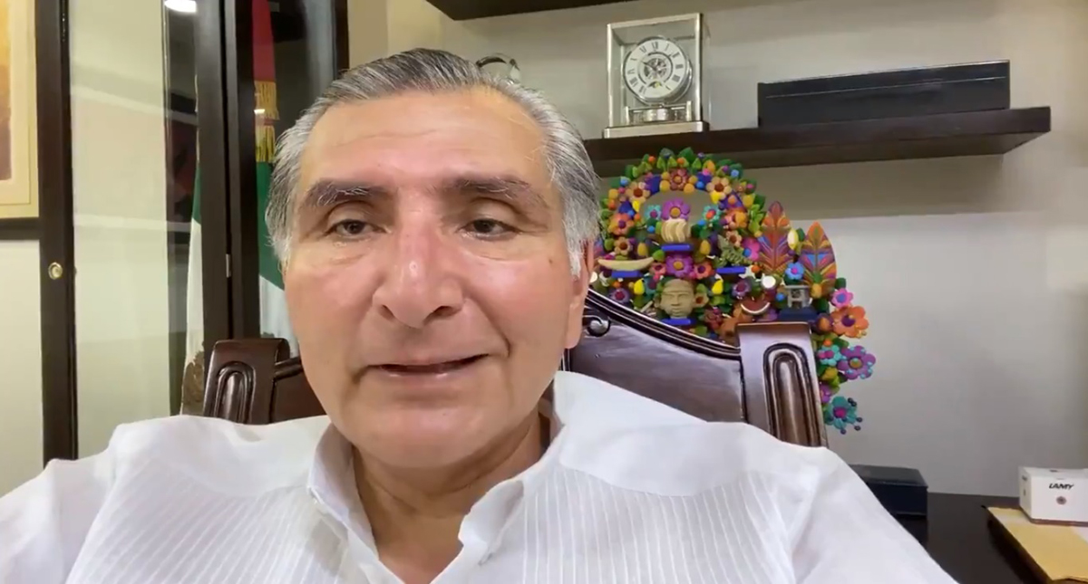 Gobernador de Tabasco se recupera del COVID-19