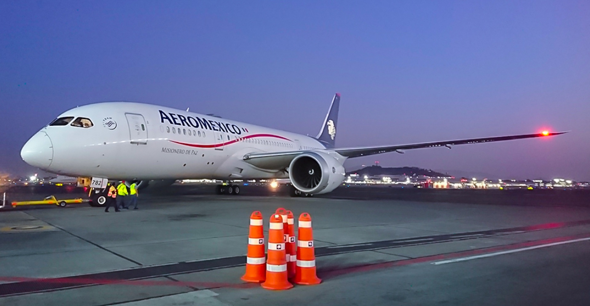 #Video El avión ‘Misionero de Paz’ de Aeroméxico traerá desde China insumos contra el COVID-19