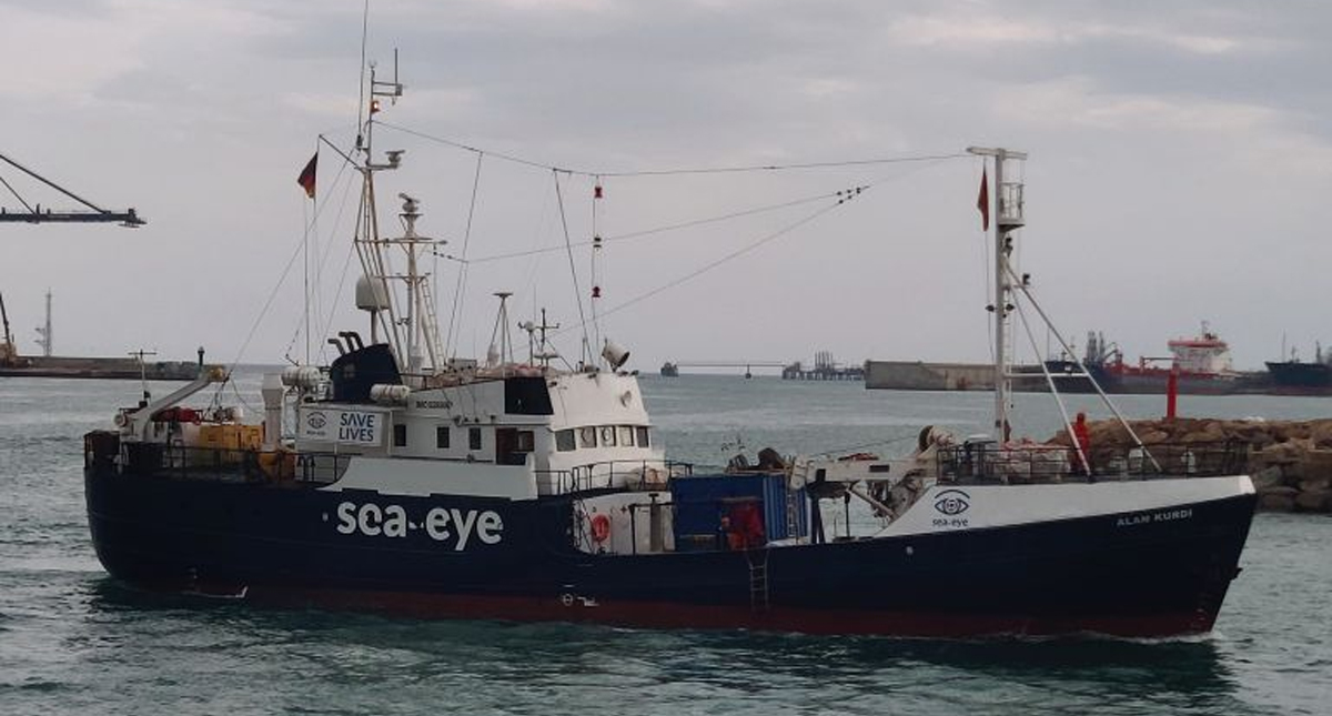 Italia declara que por COVID-19 sus puertos no son seguros para desembarco de migrantes