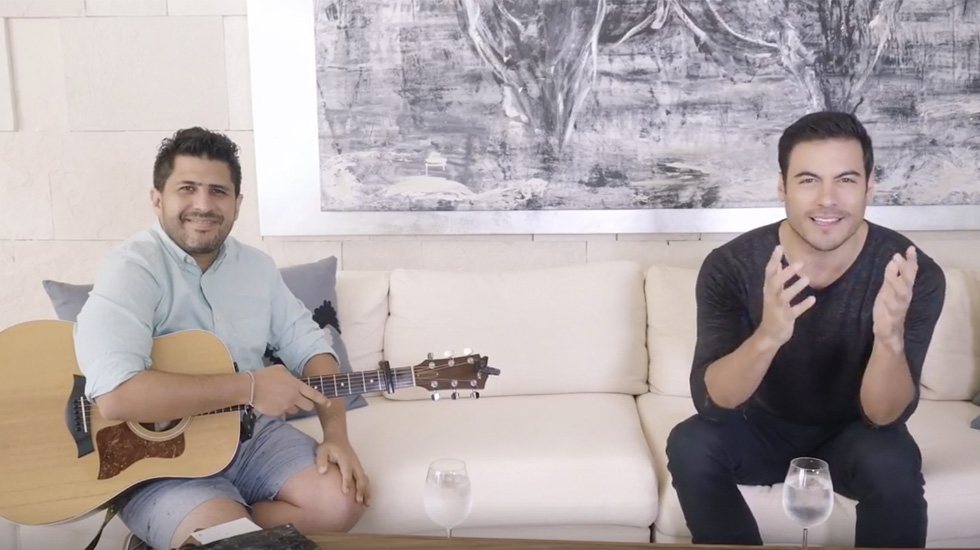 #Video Carlos Rivera ofrece concierto en cuarentena por COVID-19