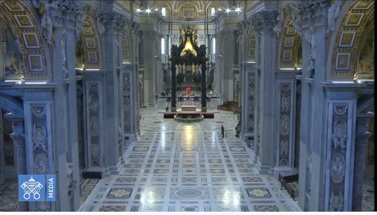 Celebración de la Pasión del Señor del Viernes Santo del papa Francisco (En Vivo)