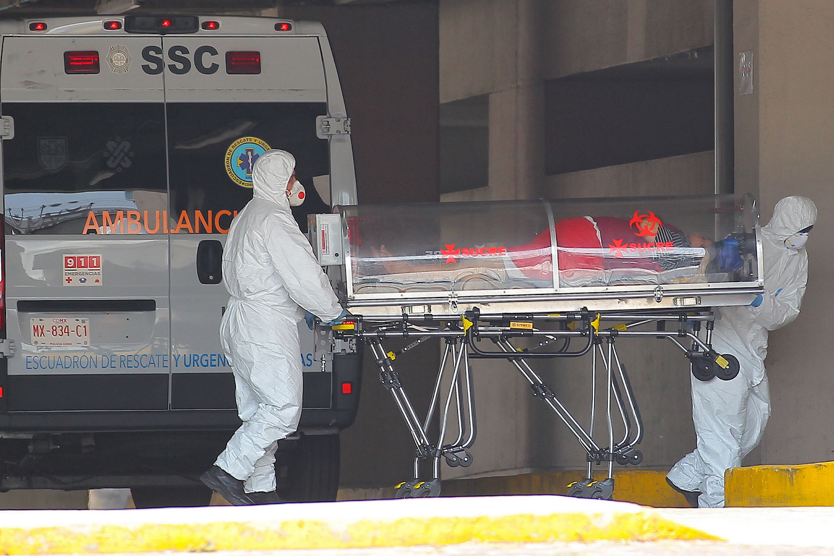 Presentan mapa de los municipios con casos de COVID-19 en México