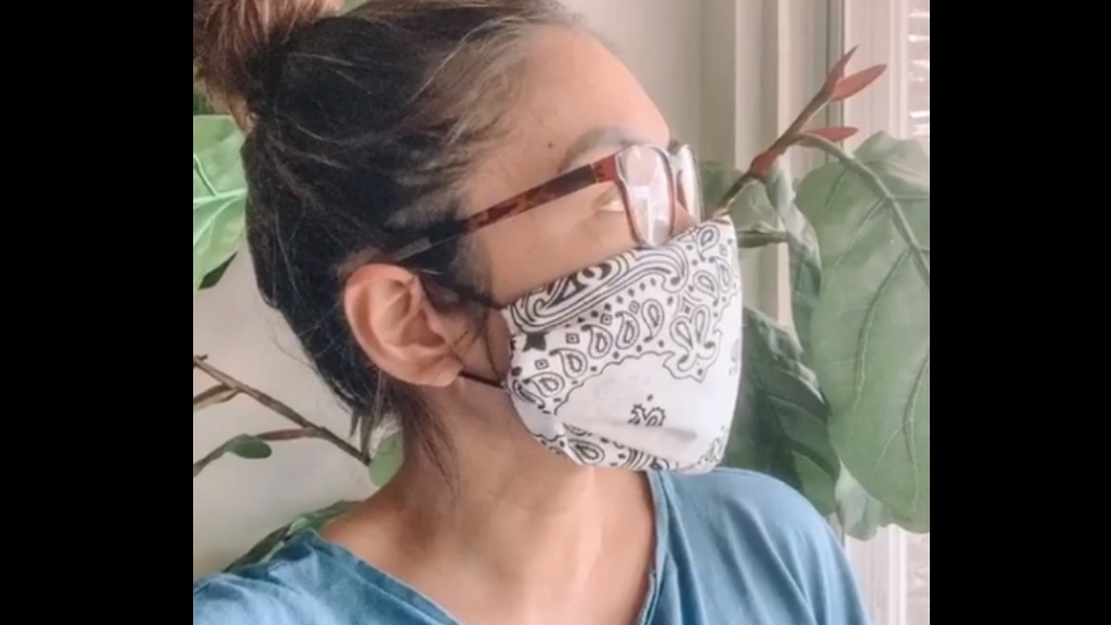 #Video ¿Cómo hacer un cubrebocas casero?