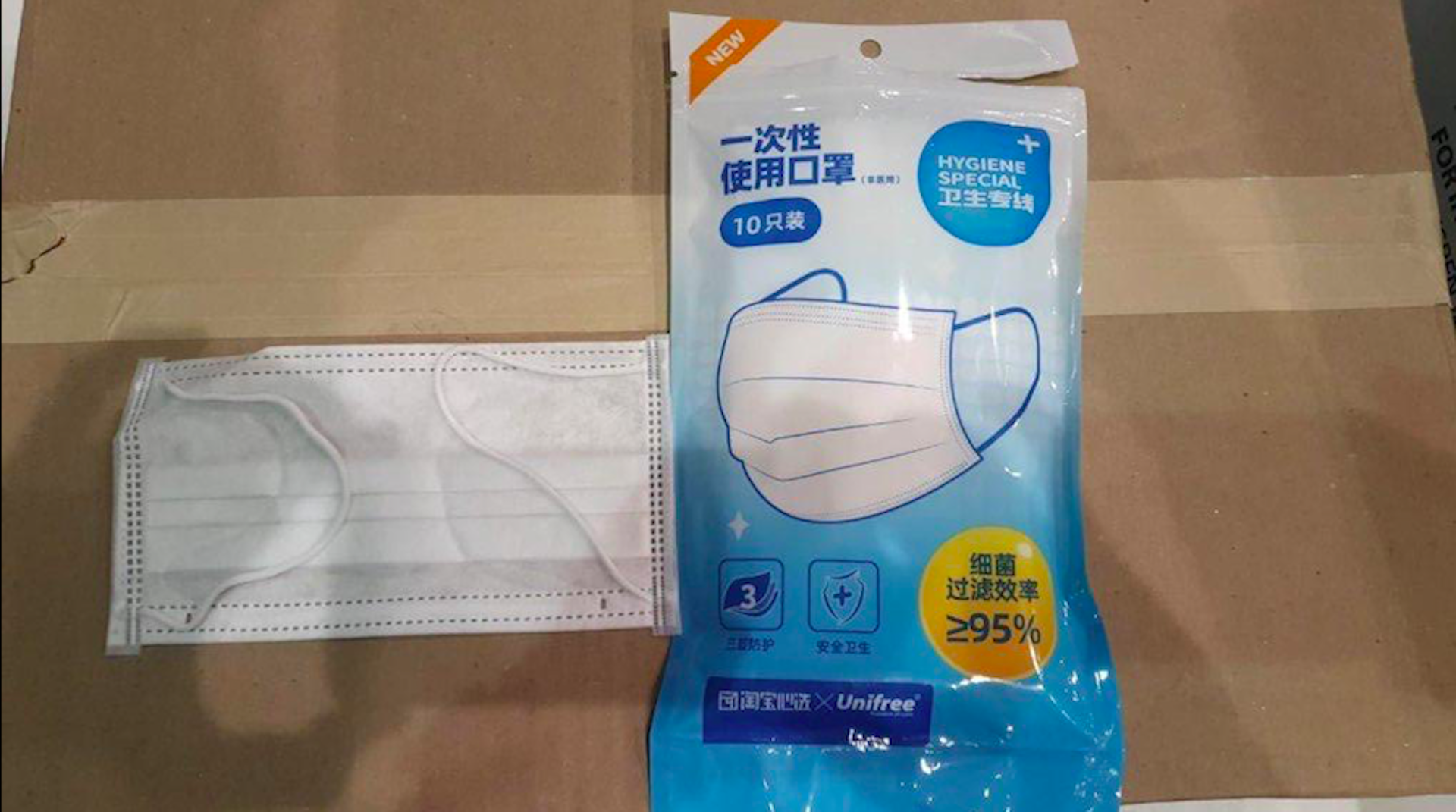 Gobernadores panistas devuelven insumos para COVID-19; denuncian que son de mala calidad - cubrebocas-chinos