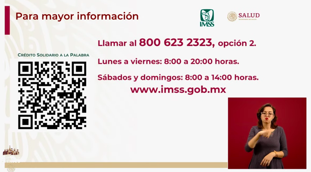 #Video Van 58 mil 326 registros para créditos a la palabra a Pymes, confirma el IMSS - cuestionamientos-central-telefonica