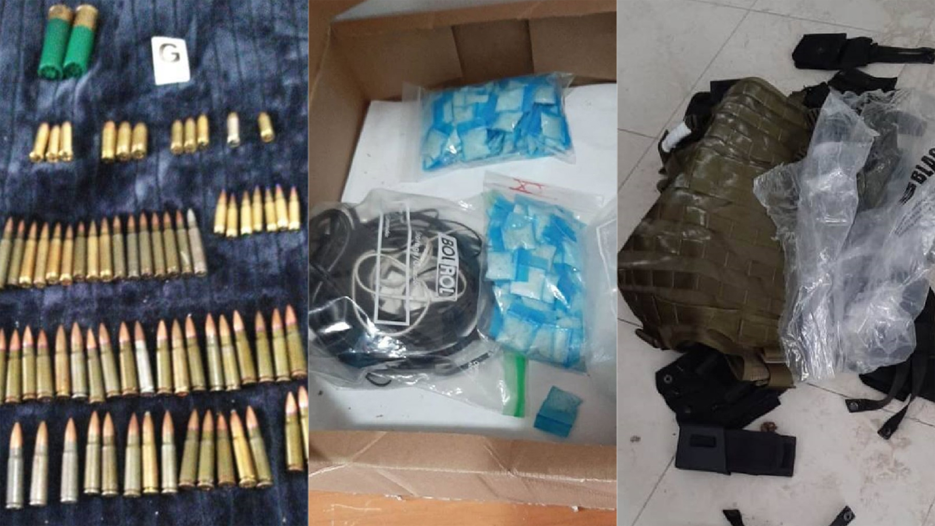 Decomisan en finca de Zapopan armas, cartuchos y droga