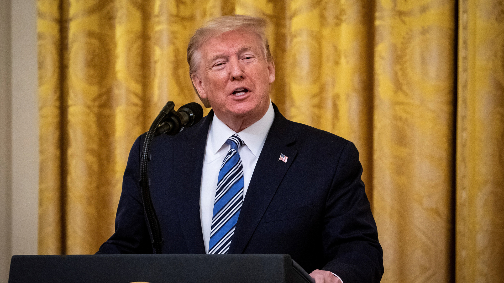 Ya pasaron los peores días de la pandemia en Estados Unidos, afirma Trump