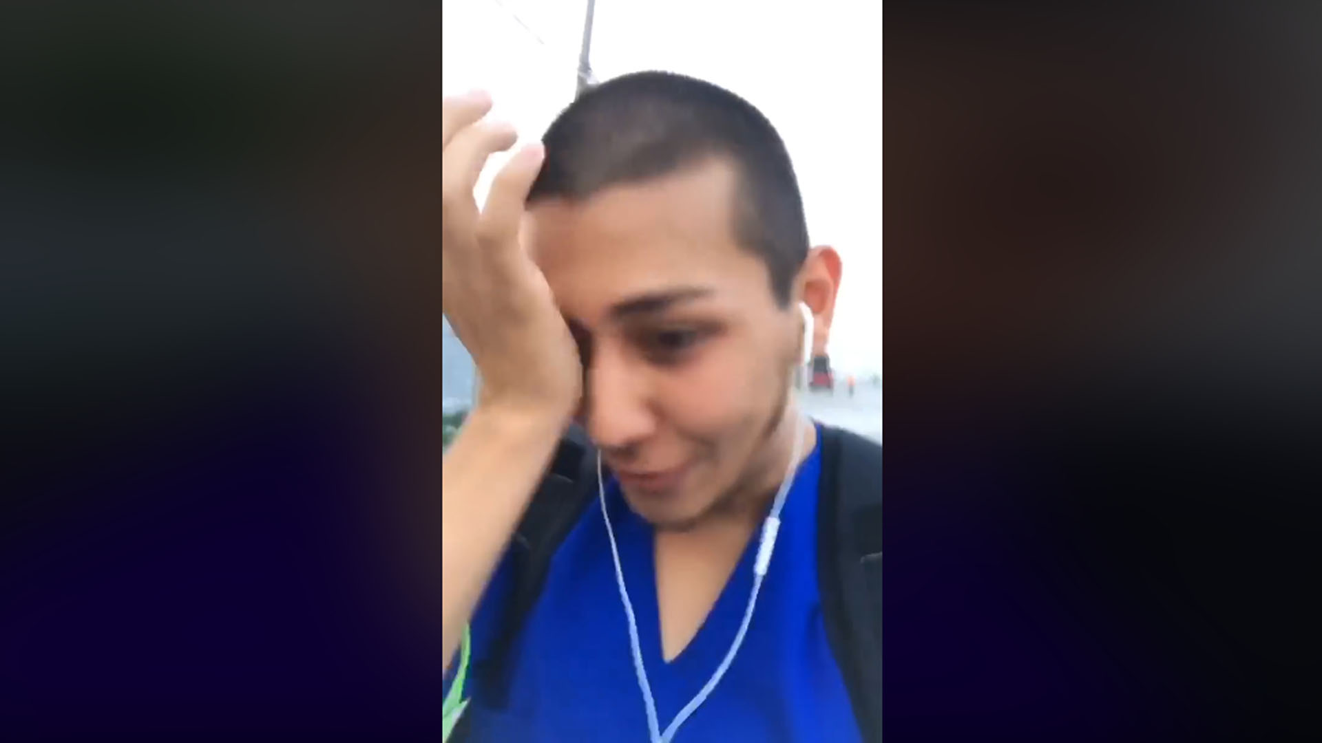 #Video Chofer discrimina a enfermero en Nuevo León