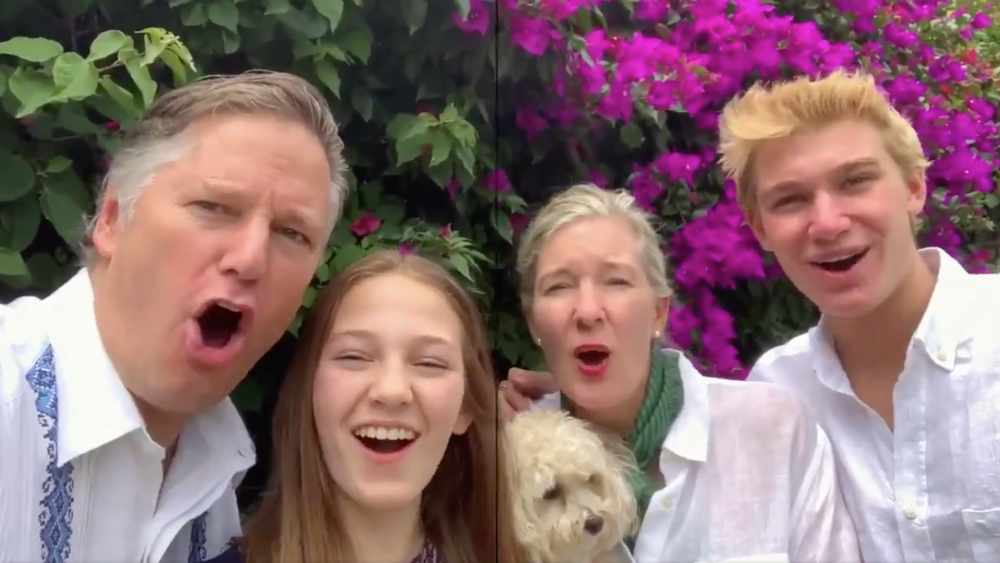 Embajador Landau y su familia envían mensaje de apoyo a mexicanos por COVID-19