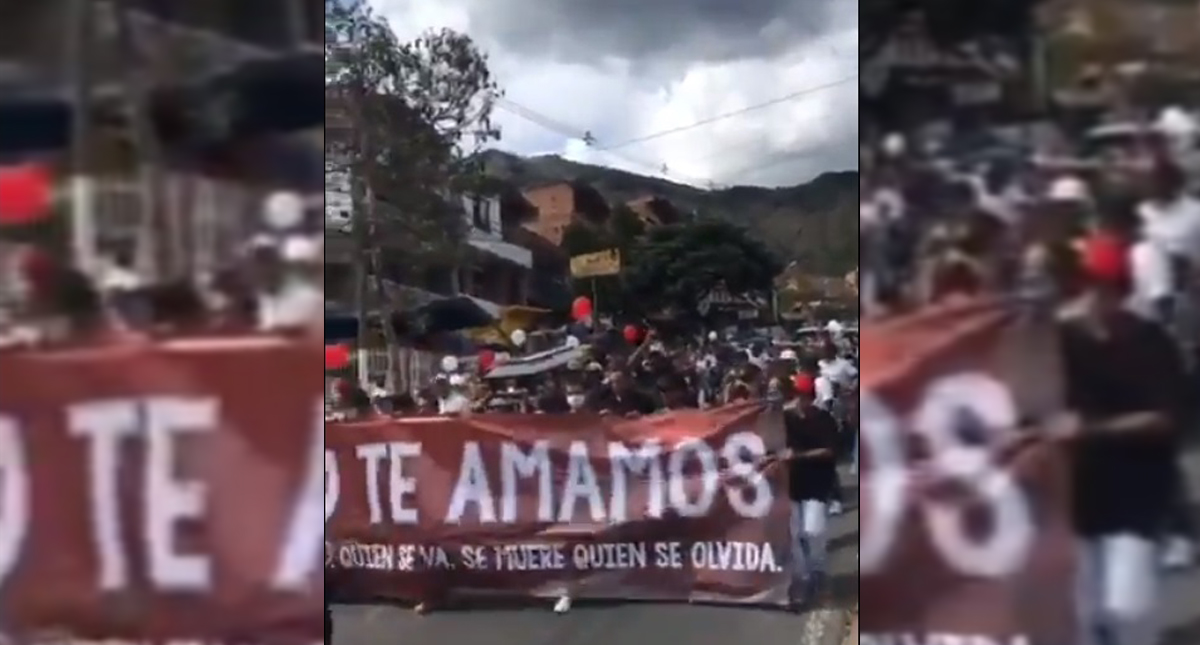 #Video Violan cuarentena en Colombia por sepelio de líder criminal