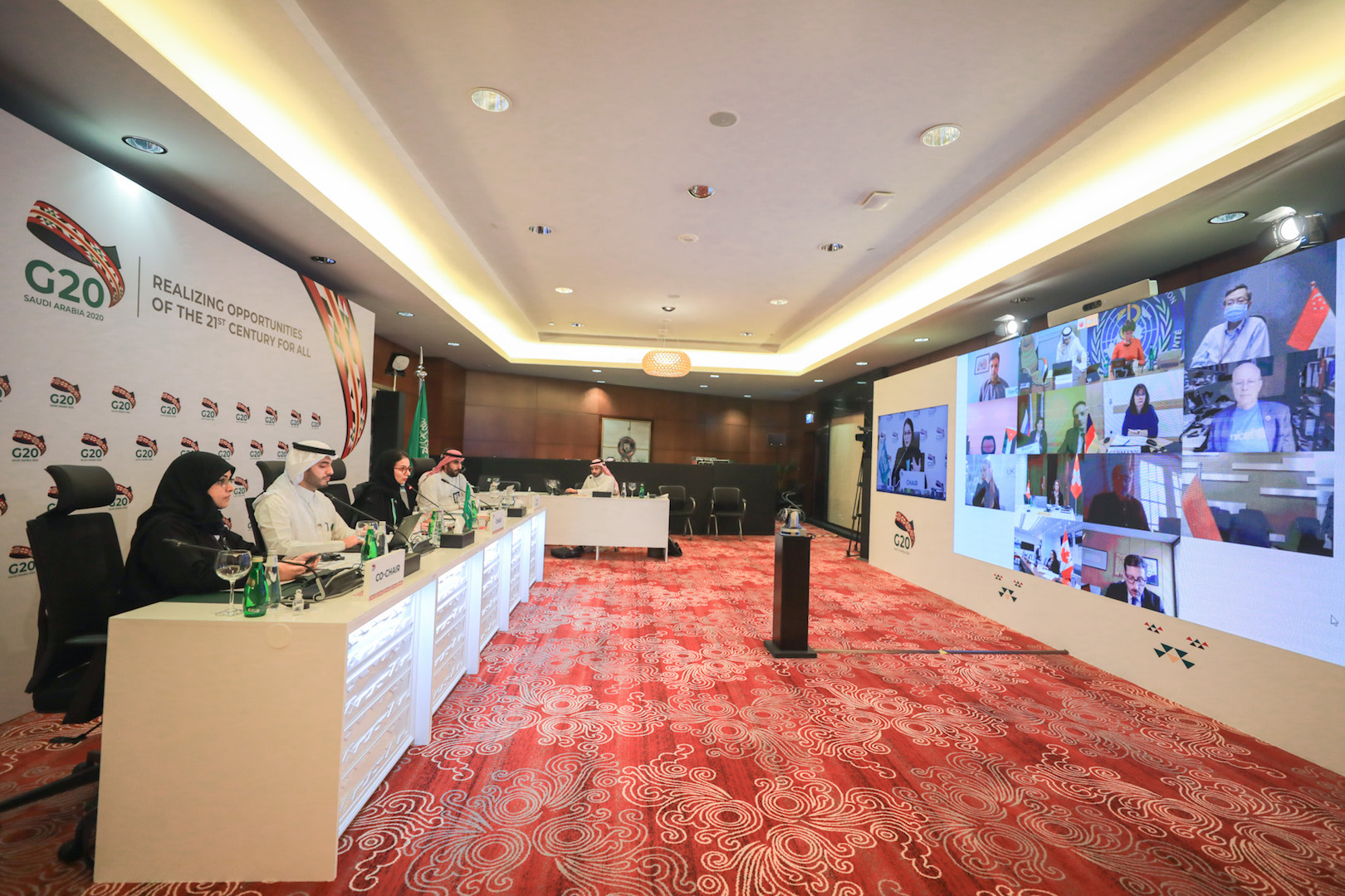 Ministros de Salud del G20 analizan impacto del COVID-19 en el sector