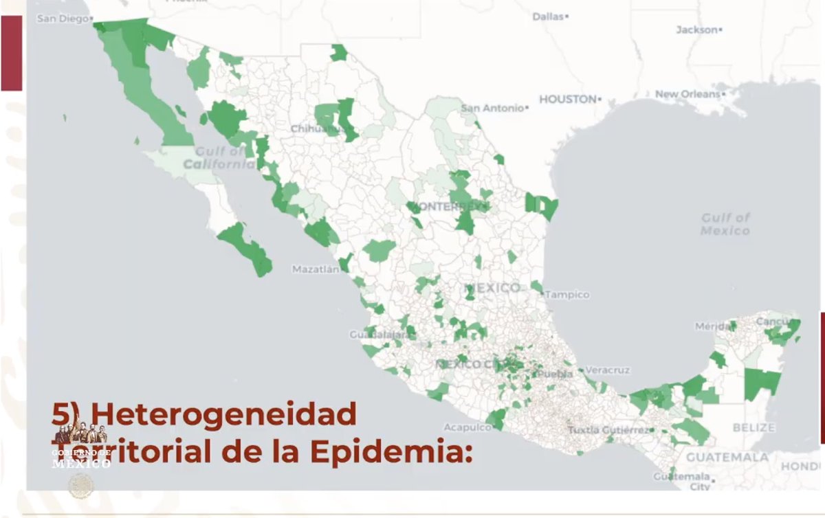 Hay zonas con altos contagios de COVID-19 que se deben tratar como Fase 3: López-Gatell - heterogeneidad-territorial-de-la-epidemia