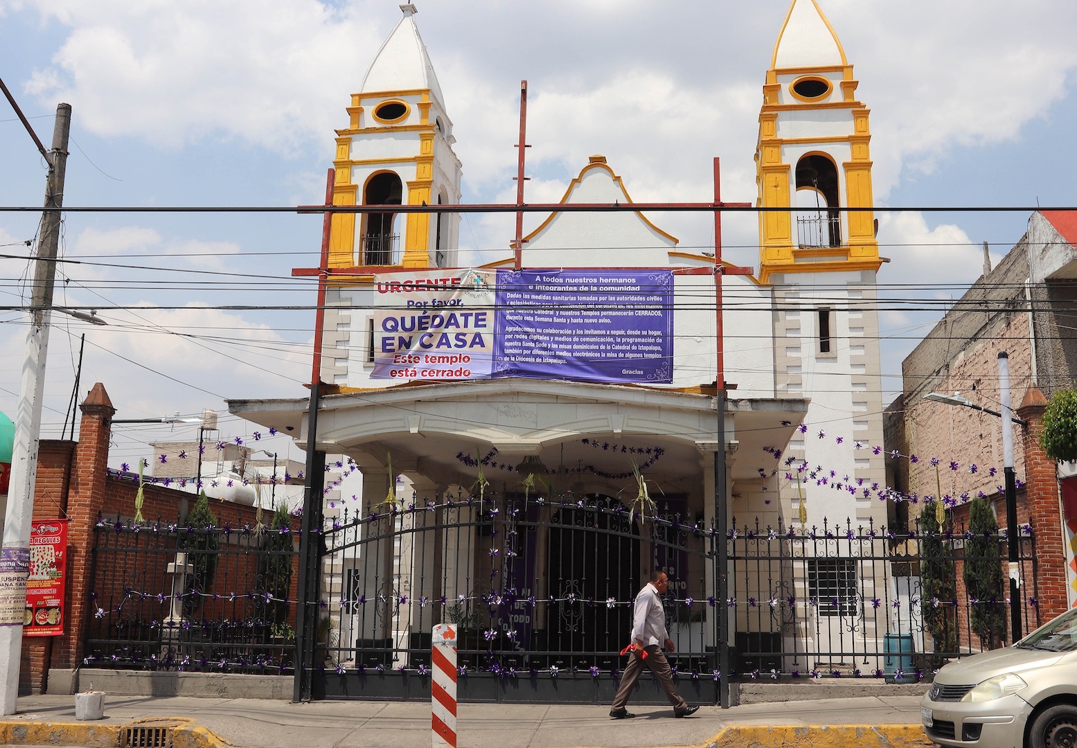 Iglesia católica pide a fieles permanecer en casa