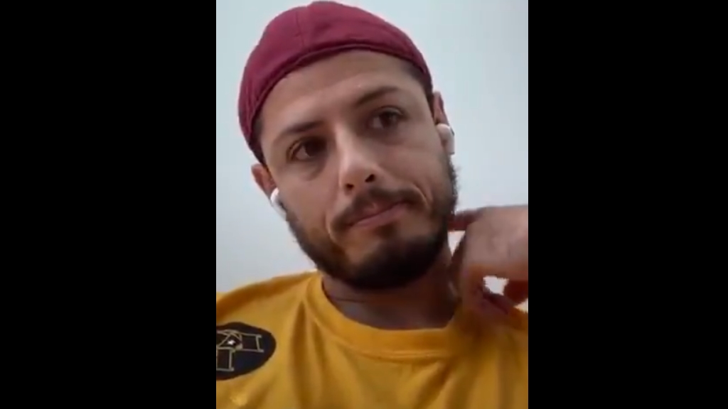 #Video “Chicharito” Hernández se despide entre lágrimas de su abuelo