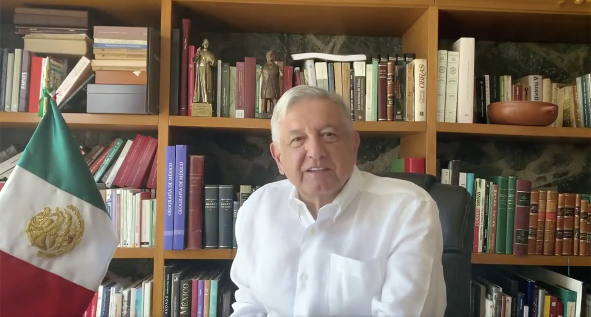 “Estamos entre los 10 países con menos coronavirus”, afirma López Obrador