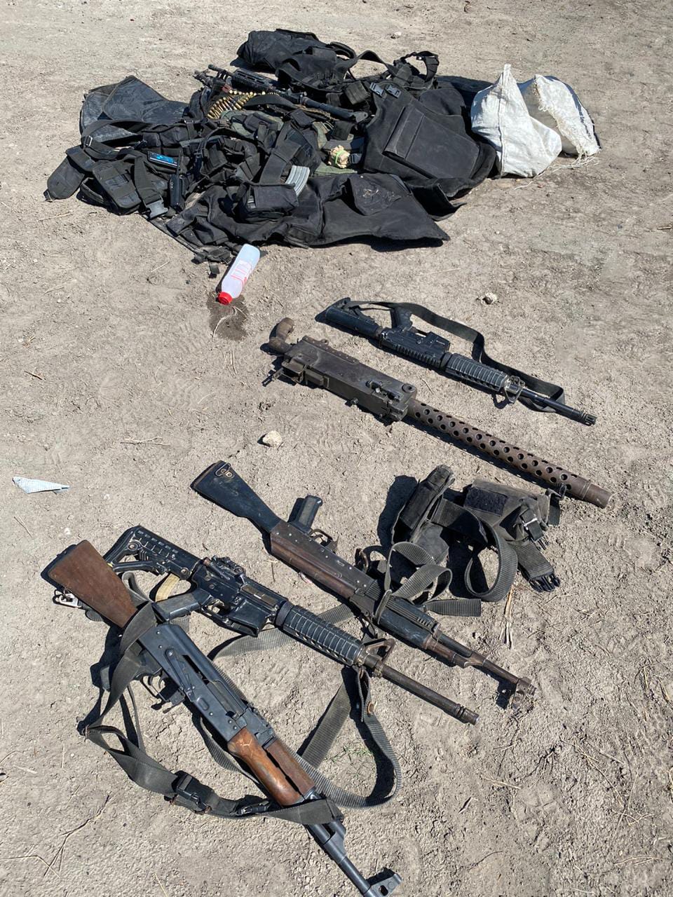 Detienen a 13 civiles armados tras enfrentamiento con Marina en Tamaulipas - mar-1