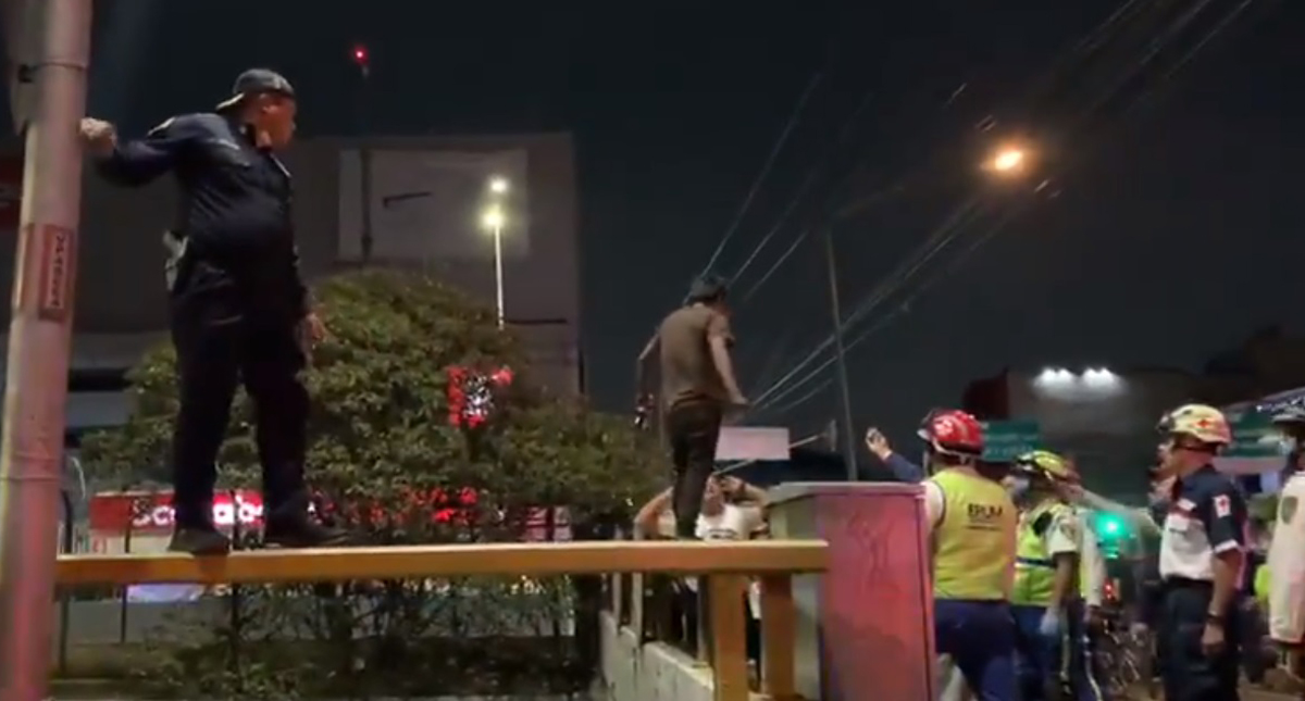 ‘Jefe Apóstol’, el policía que evitó suicidio en Circuito Interior