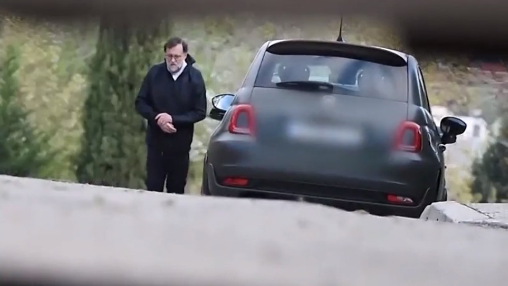 #Video El expresidente Mariano Rajoy incumple confinamiento en España