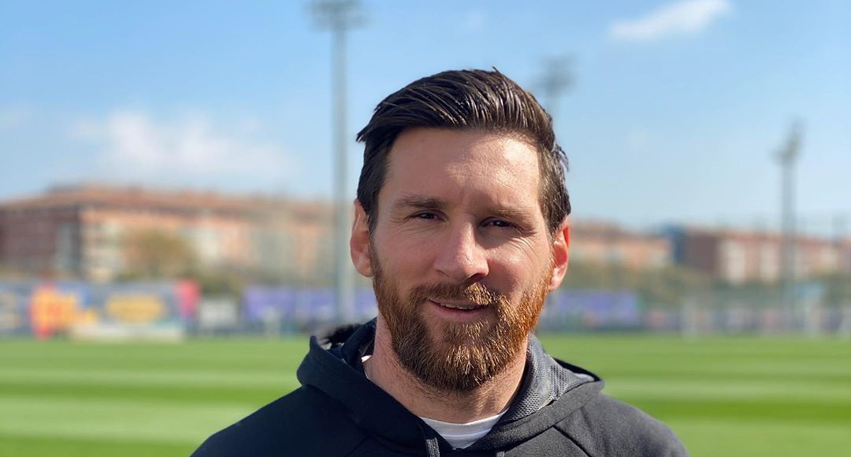 Lionel Messi entrena por separado en el Camp Nou tras sufrir contractura