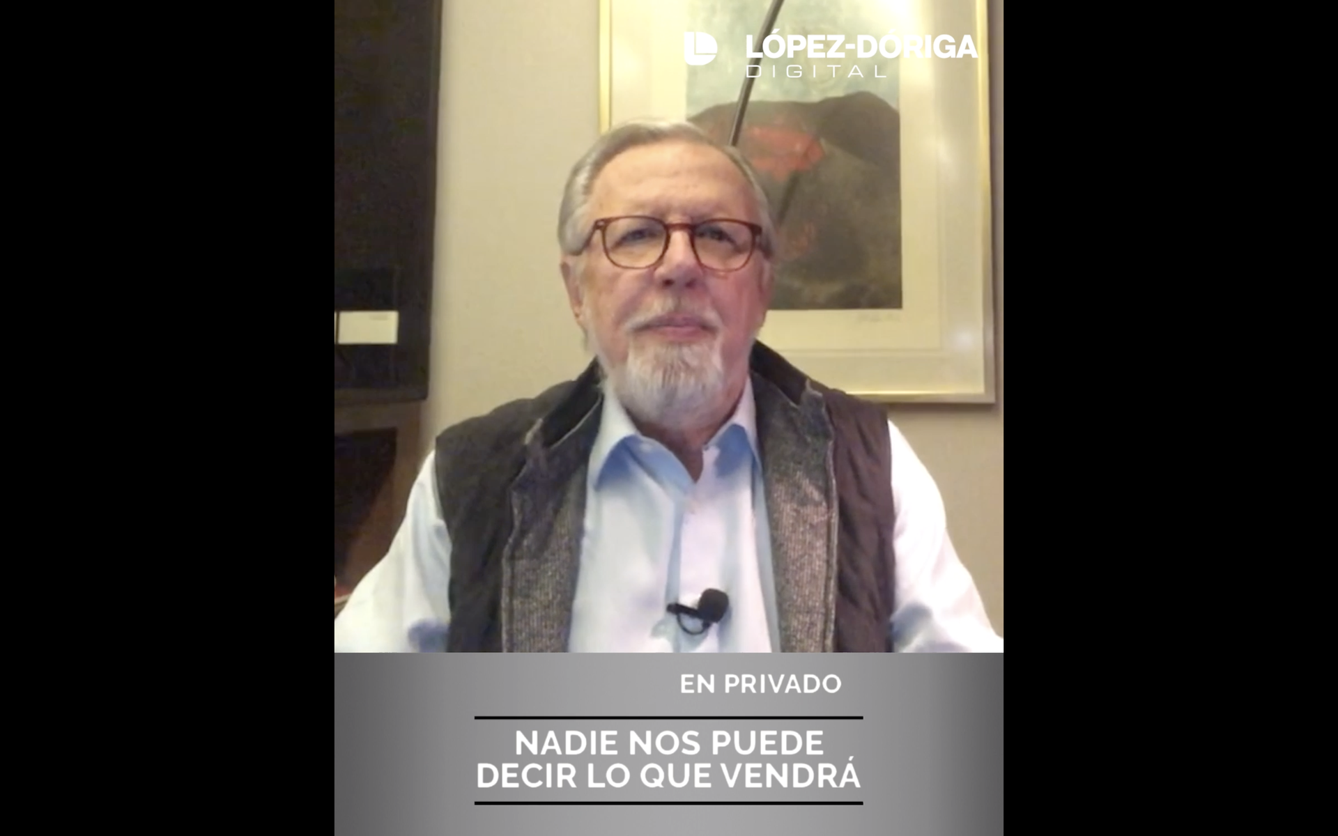 Nadie puede decir lo que vendrá ni cuándo