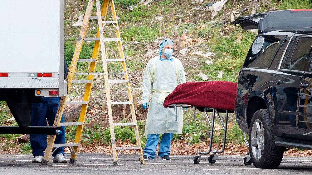 EE.UU. baja previsión a 60 mil víctimas mortales por COVID-19