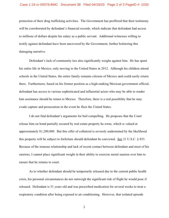 Niegan nuevamente libertad bajo fianza a Genaro García Luna - orden-cogan-garcia-luna1