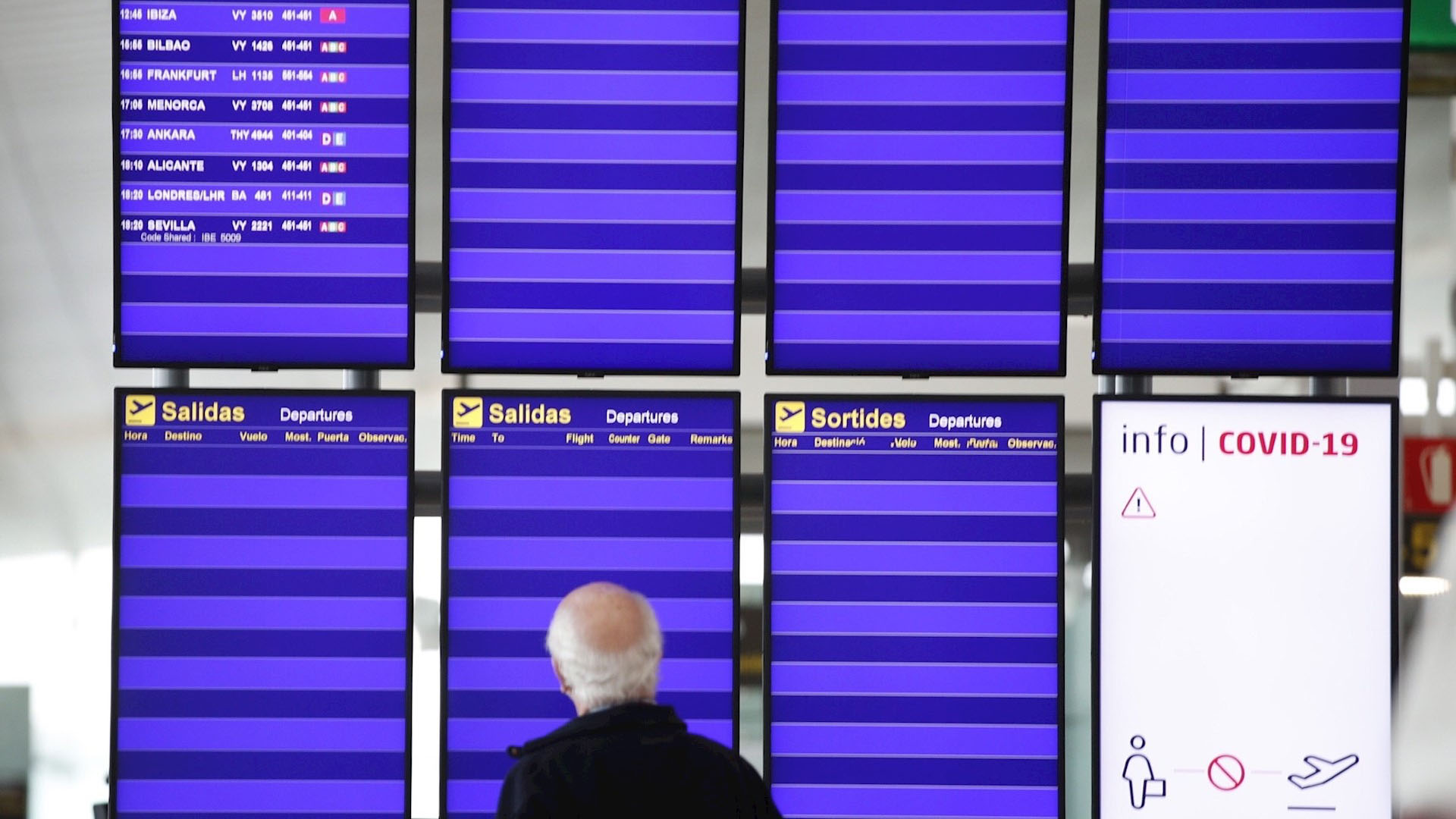 Cae 64 por ciento llegada de pasajeros internacionales a España por COVID-19