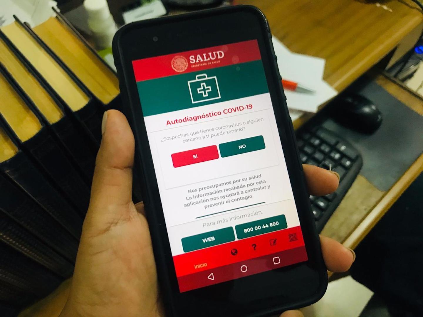 Salud presenta la aplicación COVID-19MX