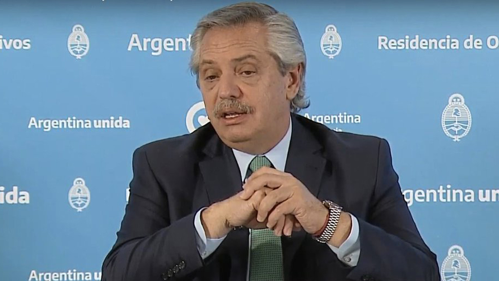 Argentina está en una situación de default virtual, declara el presidente Alberto Fernández