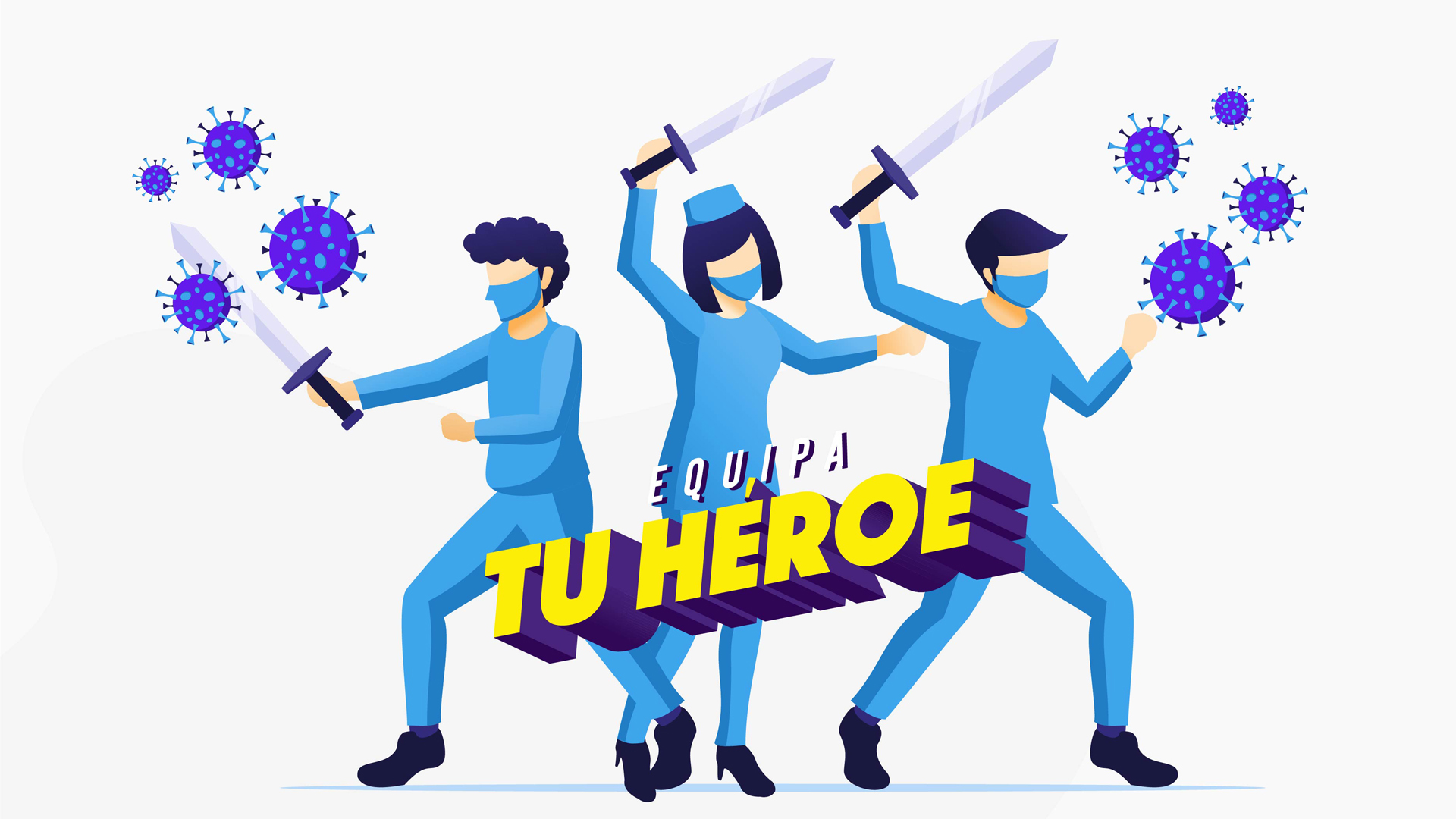 Andrés Guardado afirma que hoy "los héroes usan bata" - promo-de-equipa-tu-heroe