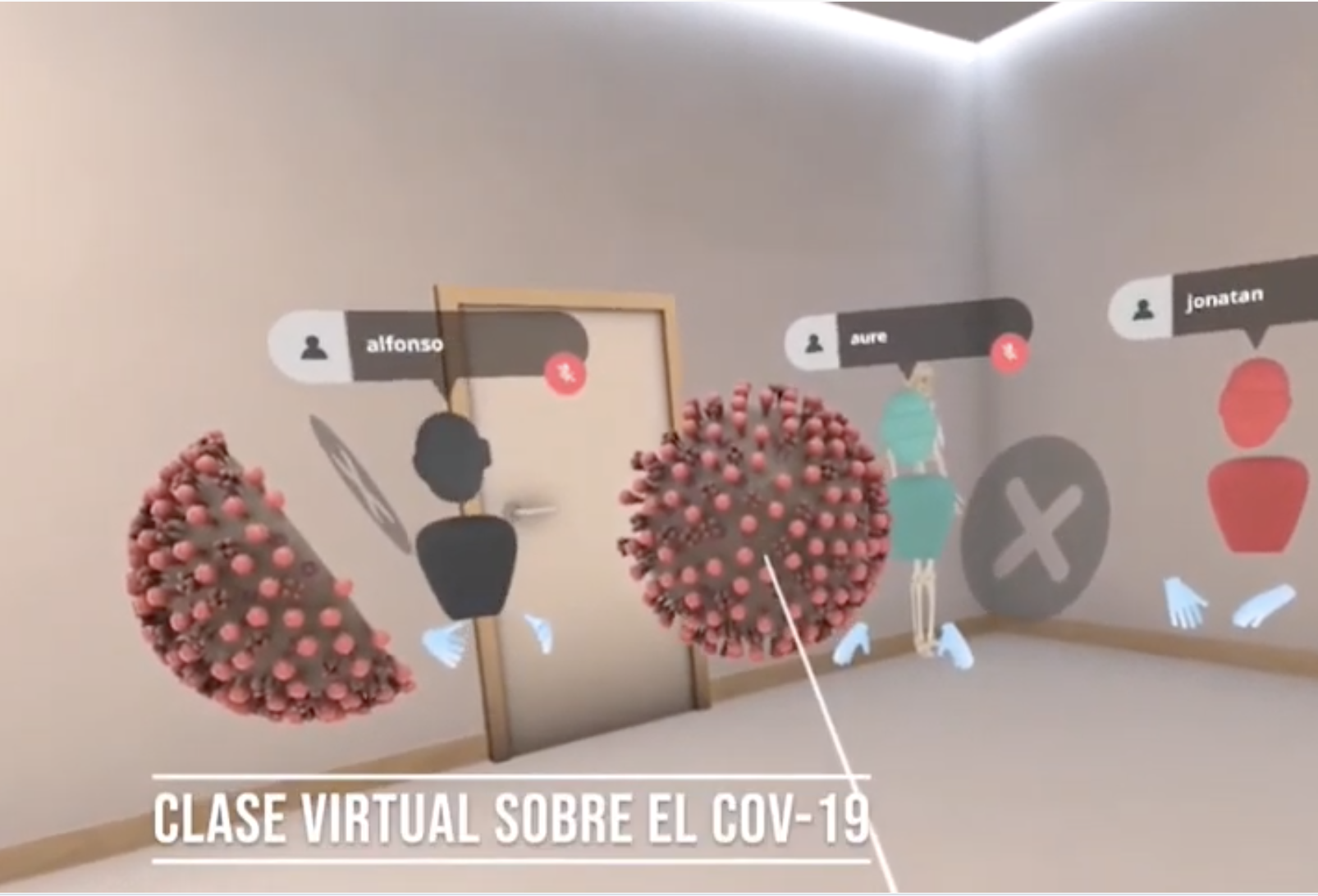 Realidad aumentada para explicar cómo el coronavirus afecta al sistema respiratorio