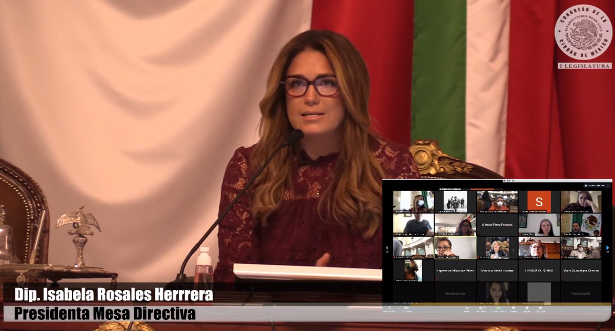 Congreso capitalino aprueba reforma constitucional en sesión virtual