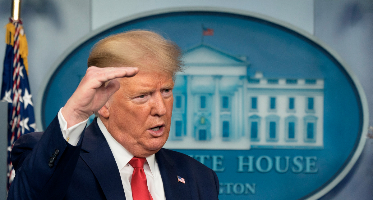 Personas en proximidad con Trump deberán pasar prueba rápida de COVID-19