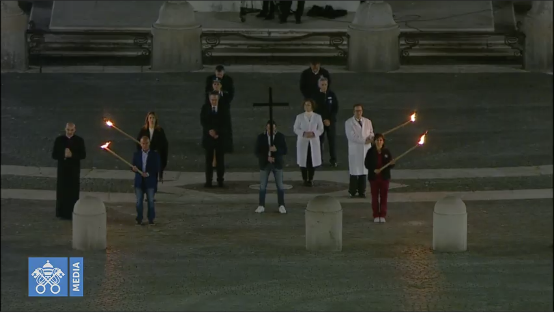 Vía Crucis en el Vaticano (En Vivo)