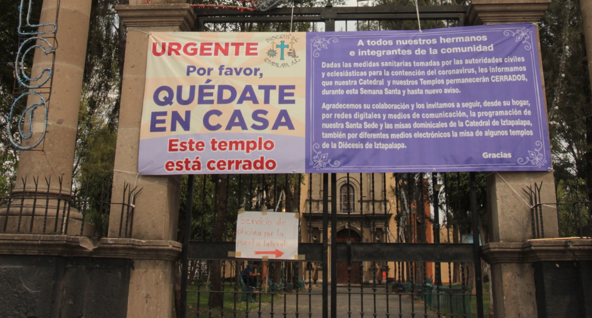 Viacrucis de Iztapalapa se realiza a puerta cerrada por COVID-19