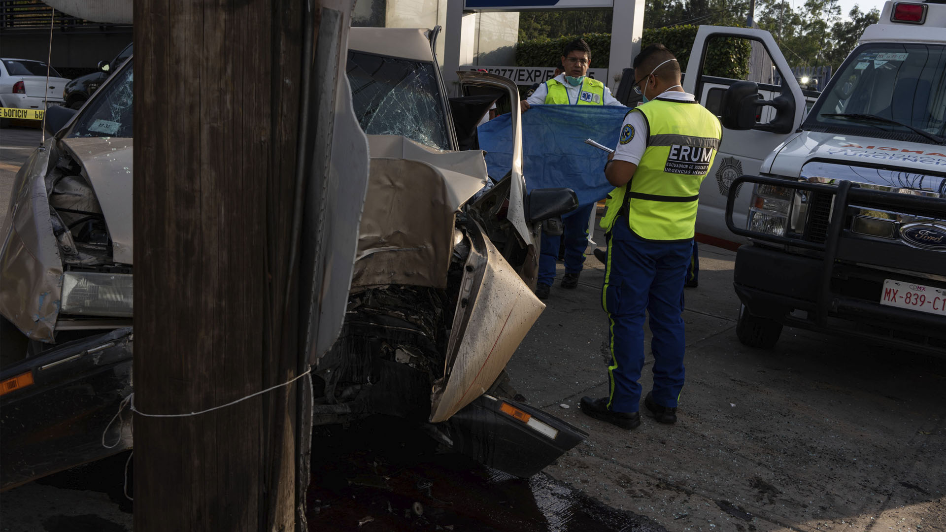 Aumentan accidentes viales en México durante epidemia de COVID-19