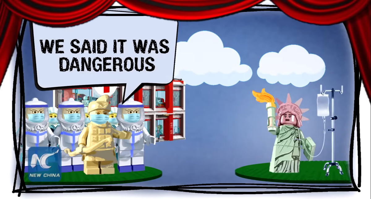 #Video China se burla de EE.UU. por ignorar sus advertencias sobre el COVID-19