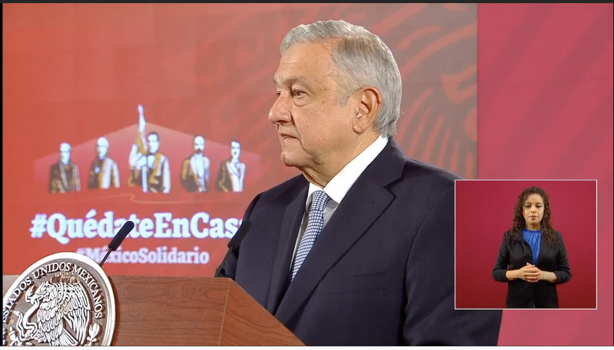 Será el 6 de mayo el pico de la pandemia; conferencia matutina (01-05-2020)