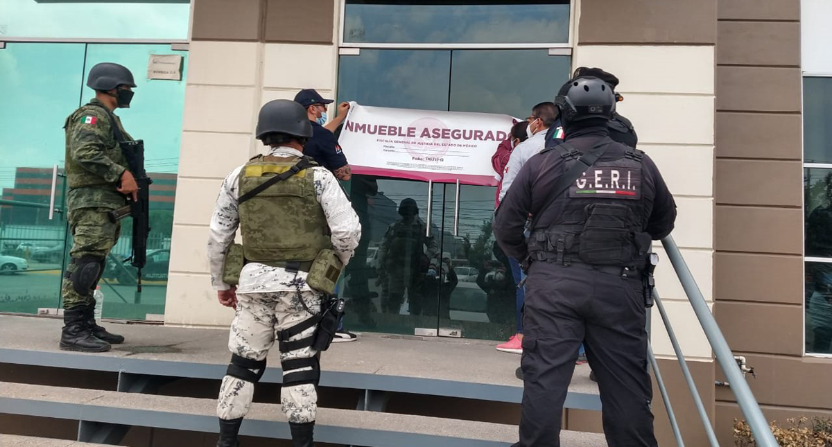 Recuperan en Edomex casi un millón de cubrebocas robados - aseguran-bodega-en-tultipark-ii-donde-hallaron-cargamento-de-cubrebocas-robados