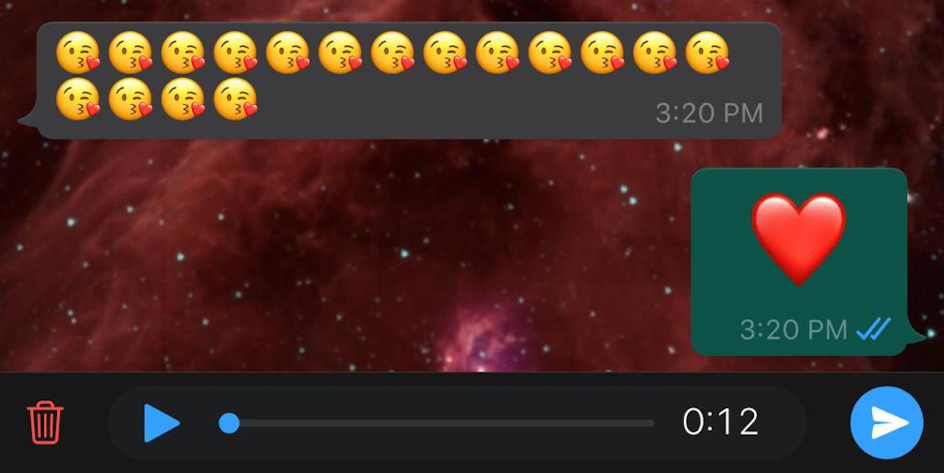 Cómo escuchar las notas de voz de WhatsApp antes de enviarlas - barra-de-mensajes-whatsapp