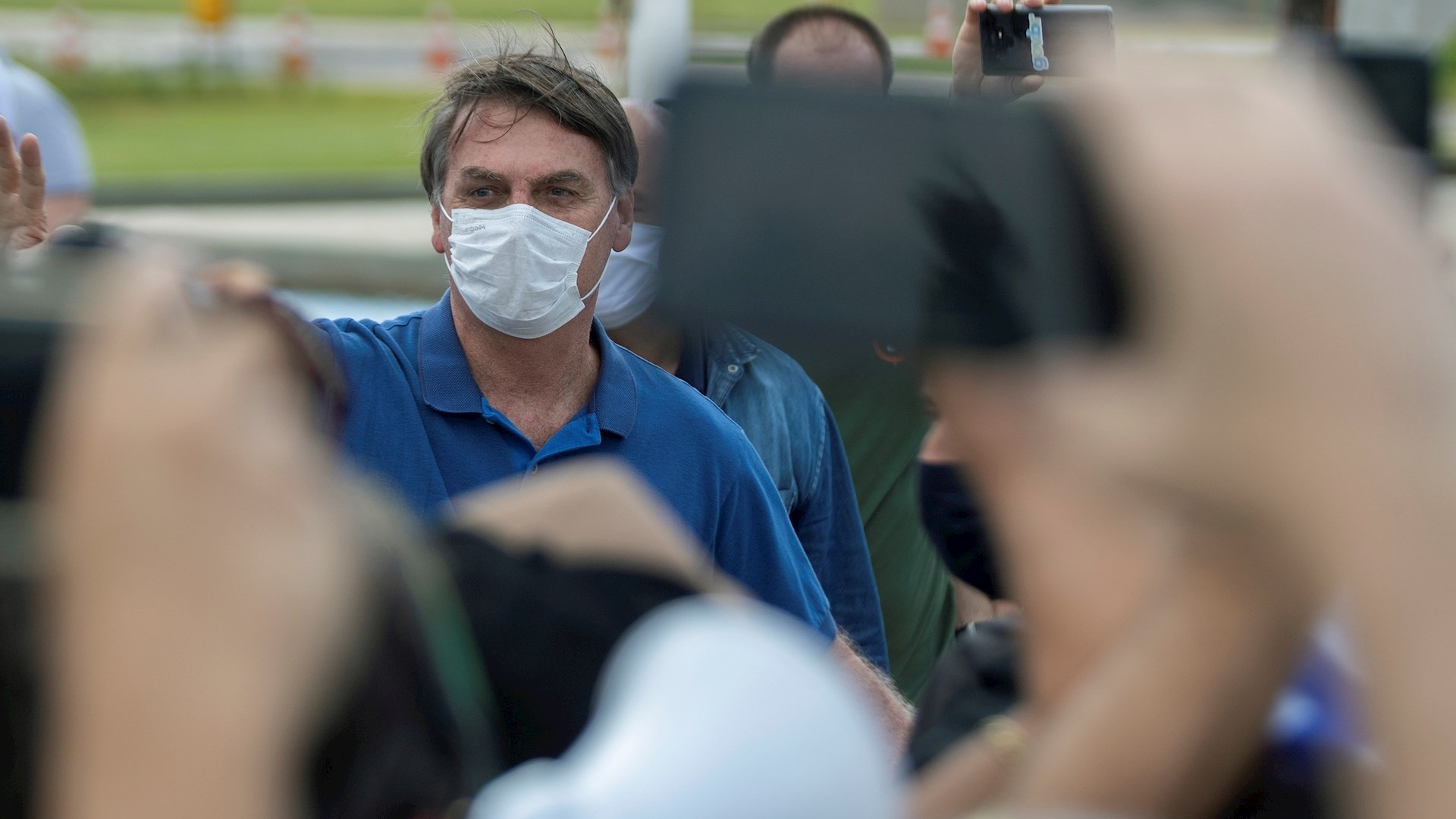 Jair Bolsonaro se trata el COVID-19 con cloroquina Jair Bolsonaro se trata el COVID-19 con cloroquina