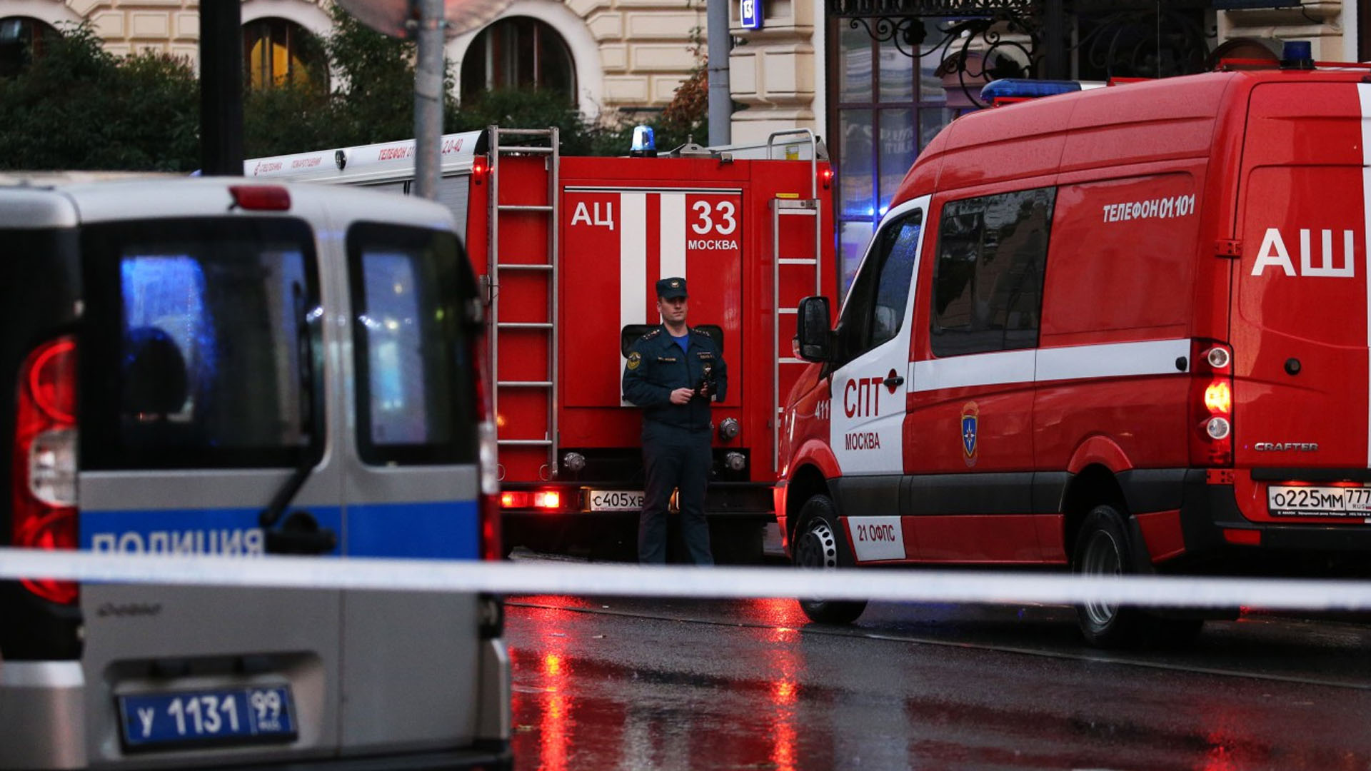 Detienen a hombre que amenazó con detonar bomba en banco de Moscú