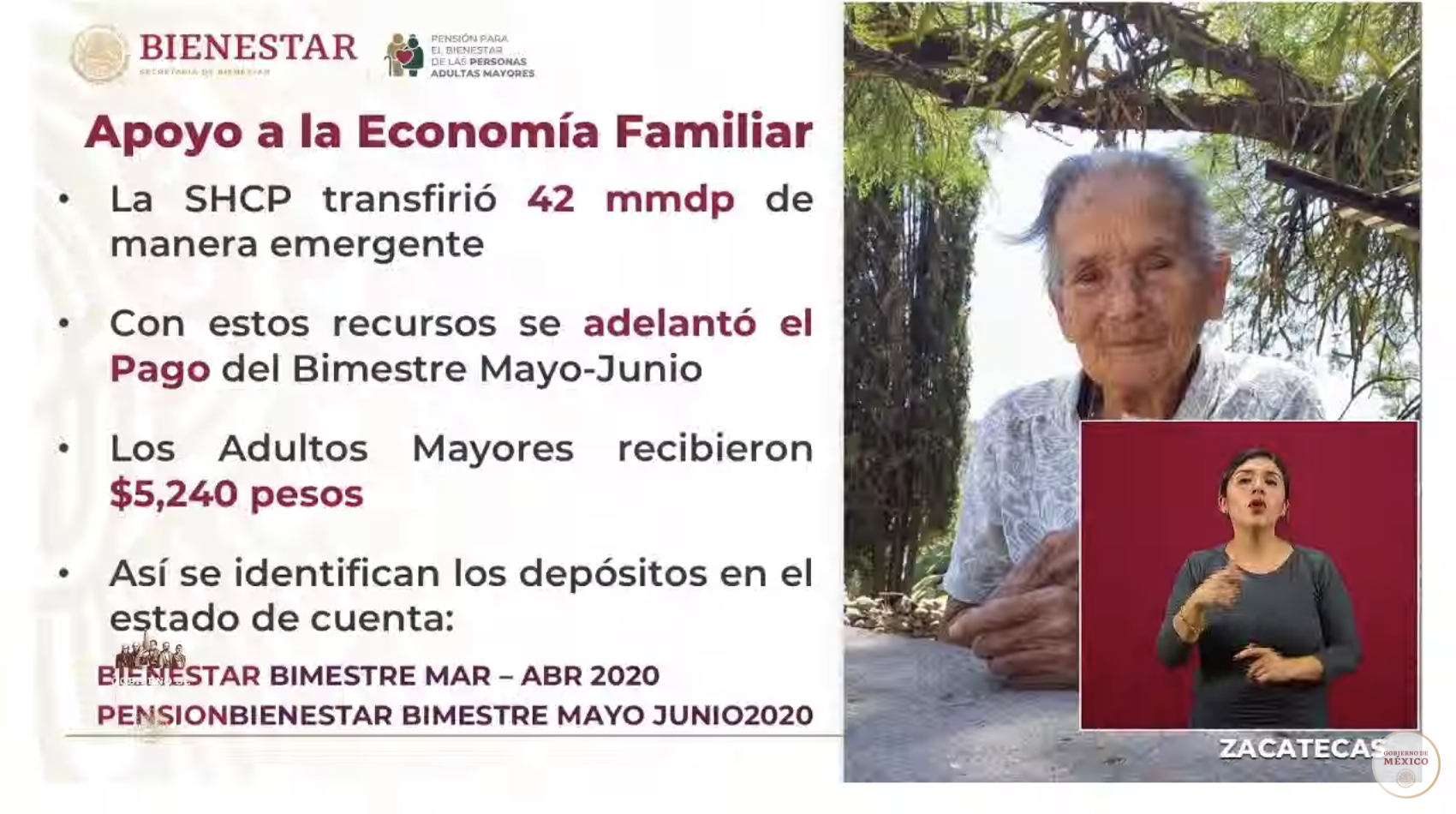 Beneficiarios del programa de adultos mayores recibieron 5 mil 240 pesos por adelanto de pago - captura-de-pantalla-2020-05-14-a-las-171411