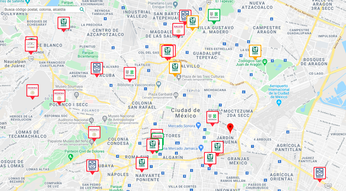 Solo tres hospitales COVID-19 de la Ciudad de México tienen alta disponibilidad de camas - captura-de-pantalla-2020-05-19-a-las-094954