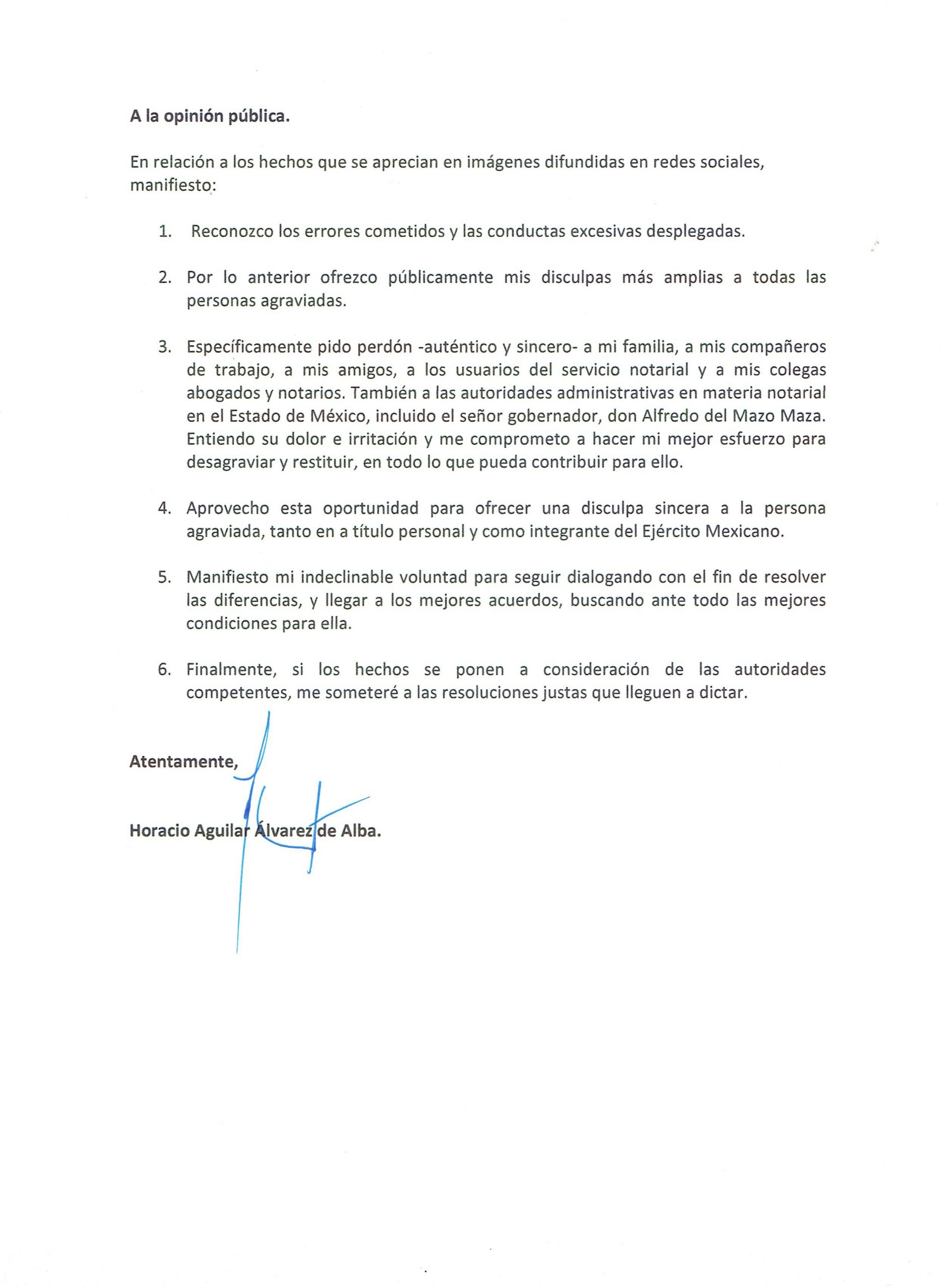 #Video Notario agrede a su esposa en calles de Naucalpan - carta-de-disculpa-del-notario-horacio-aguilar-alvarez-scaled
